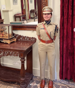 Anshika Verma IPS In Uniform