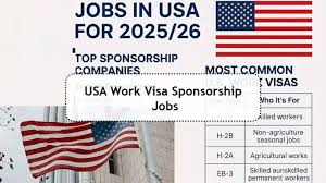 USA Job Grants with Business Visa Sponsorship 2025/2026