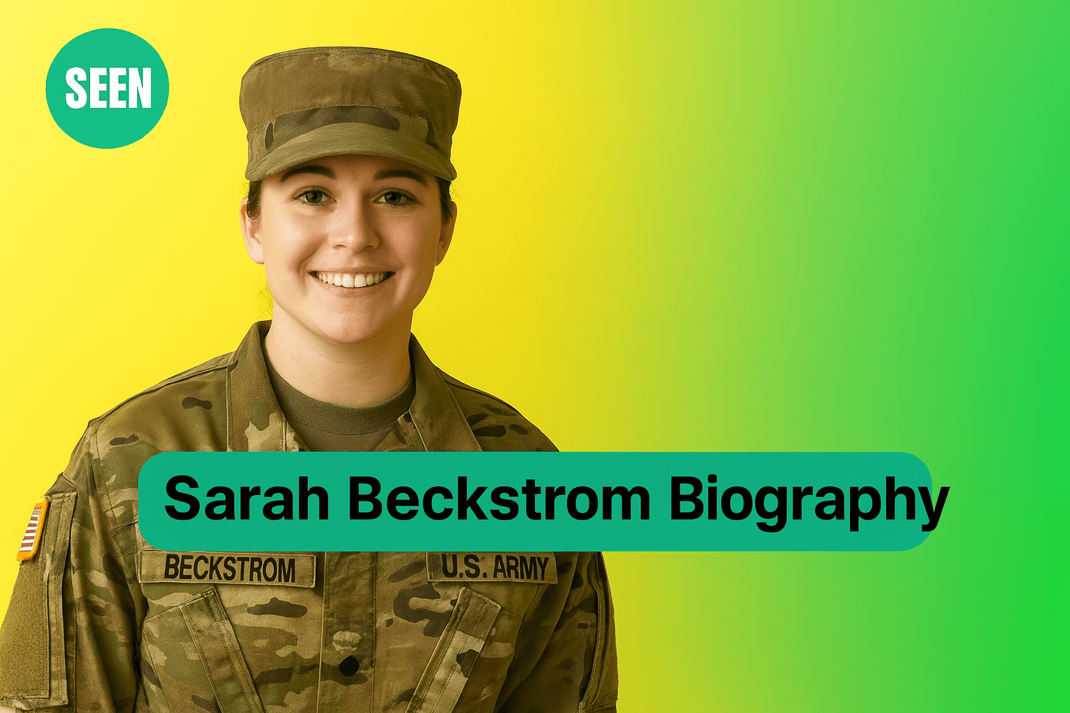Sarah Beckstrom Biography