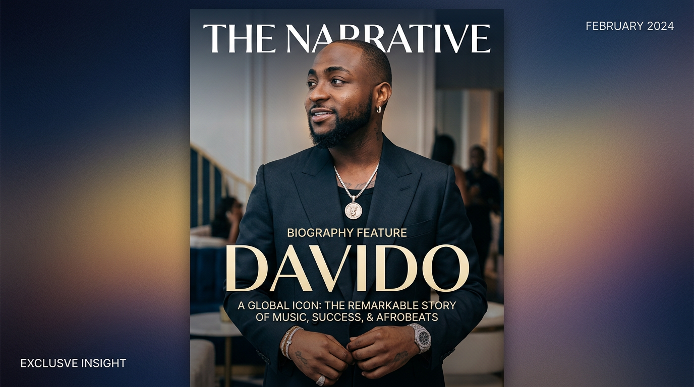 Nigerian Afrobeats artist Davido performing live on stage